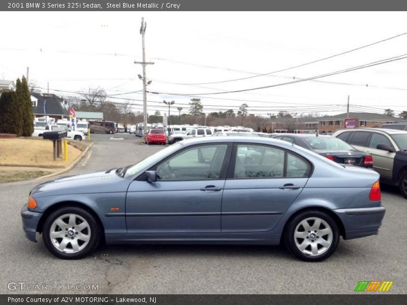  2001 3 Series 325i Sedan Steel Blue Metallic