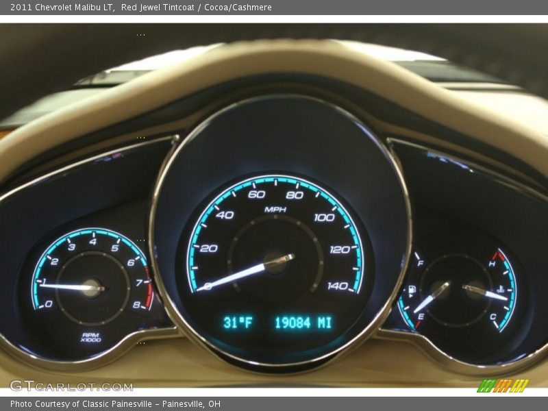 Red Jewel Tintcoat / Cocoa/Cashmere 2011 Chevrolet Malibu LT