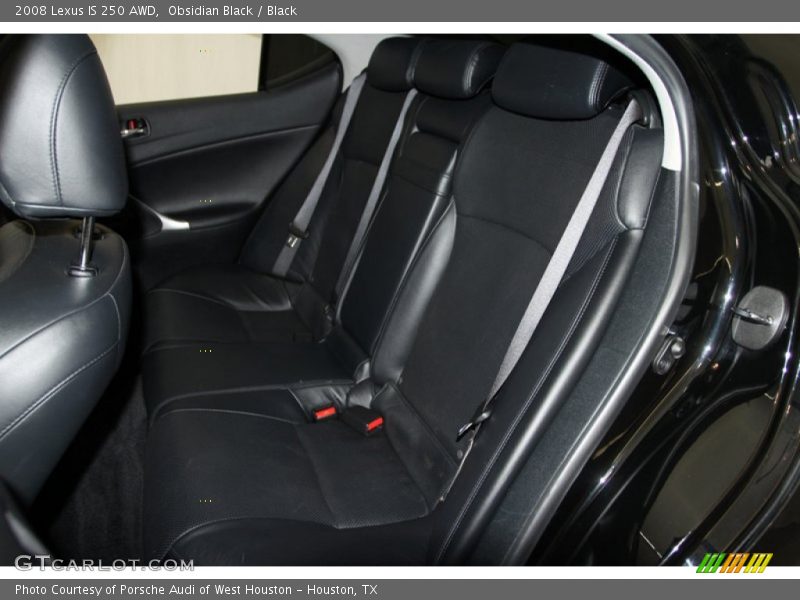 Obsidian Black / Black 2008 Lexus IS 250 AWD