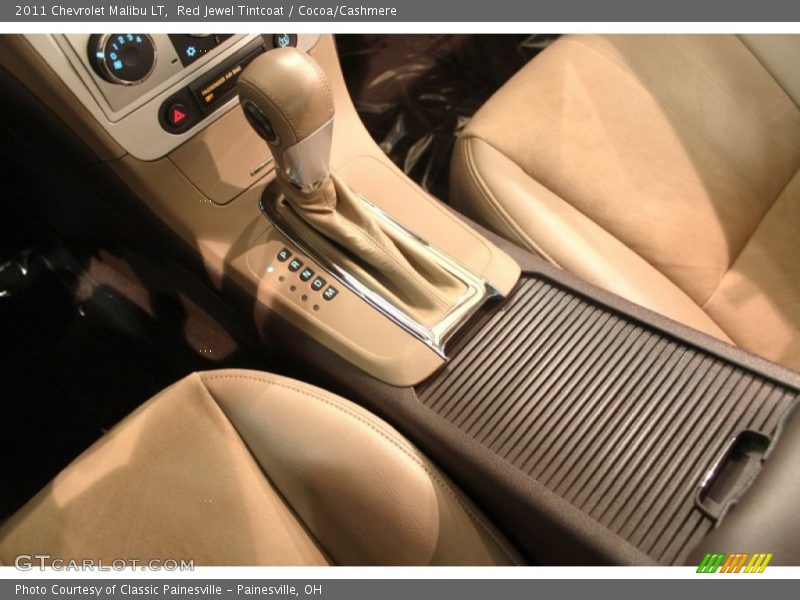 Red Jewel Tintcoat / Cocoa/Cashmere 2011 Chevrolet Malibu LT