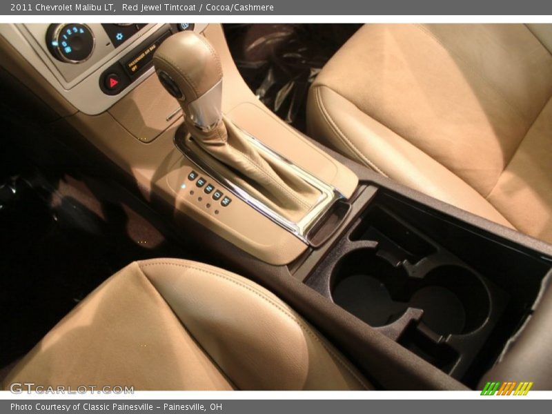 Red Jewel Tintcoat / Cocoa/Cashmere 2011 Chevrolet Malibu LT