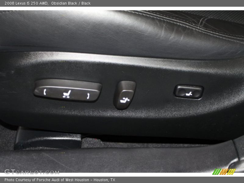 Obsidian Black / Black 2008 Lexus IS 250 AWD