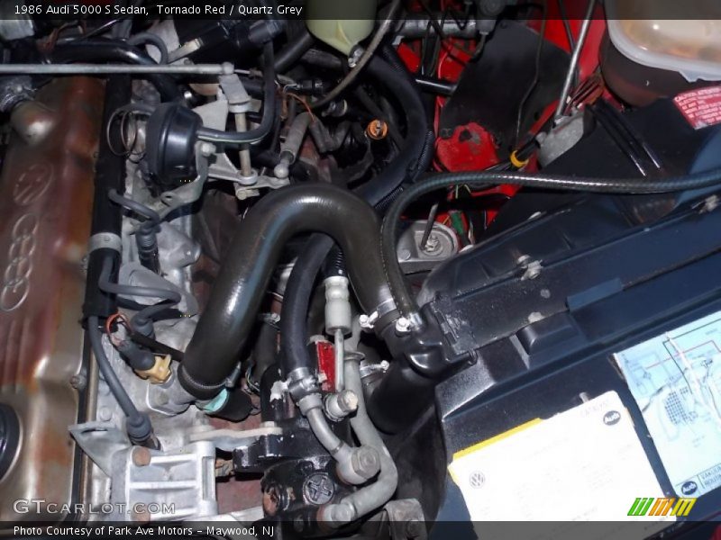  1986 5000 S Sedan Engine - 2.3 Liter SOHC 10-Valve 5 Cylinder