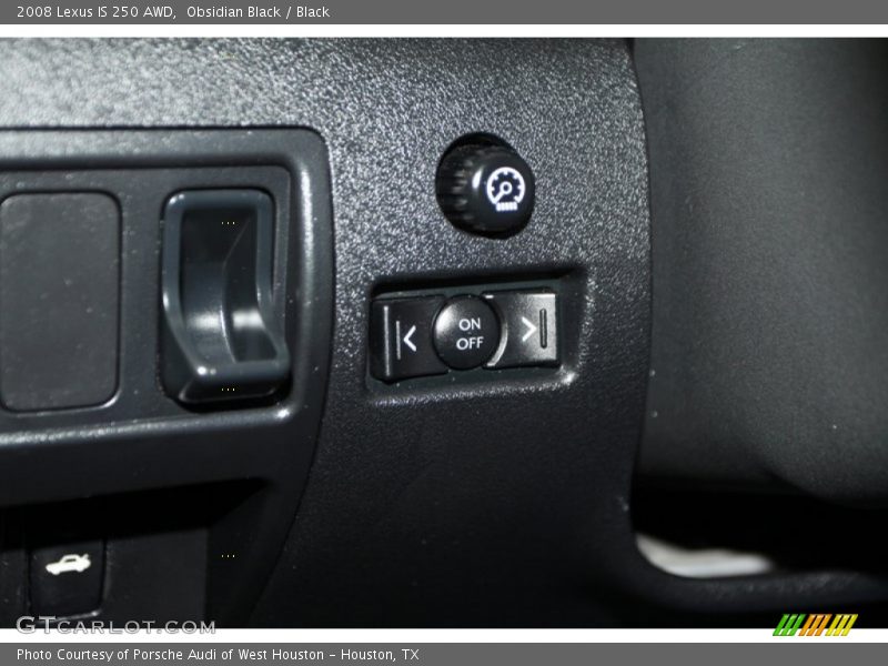 Obsidian Black / Black 2008 Lexus IS 250 AWD