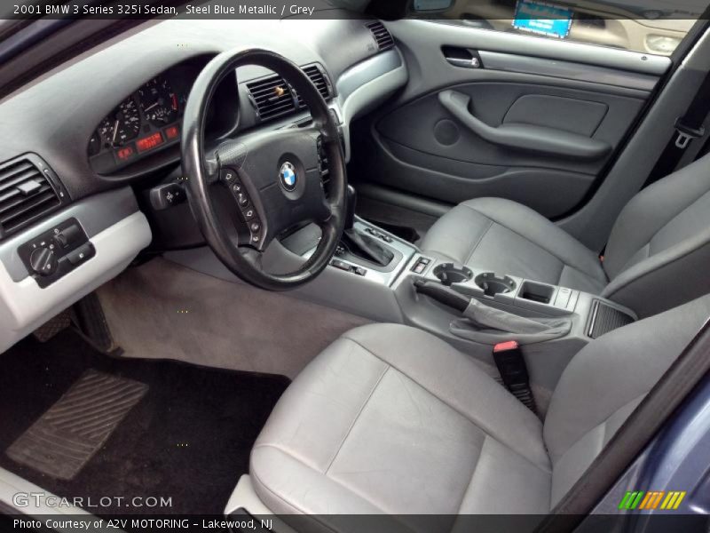 Grey Interior - 2001 3 Series 325i Sedan 