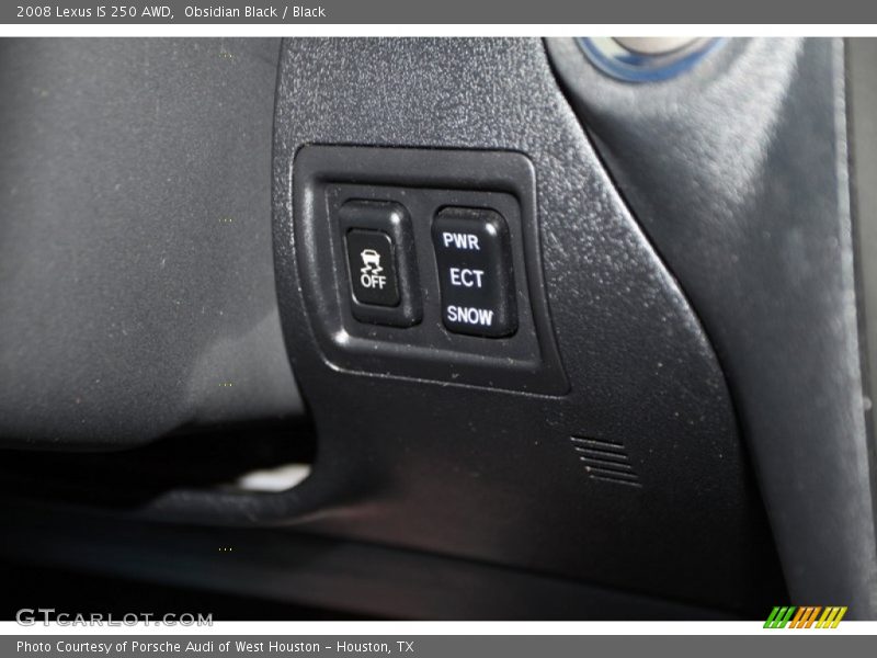 Obsidian Black / Black 2008 Lexus IS 250 AWD