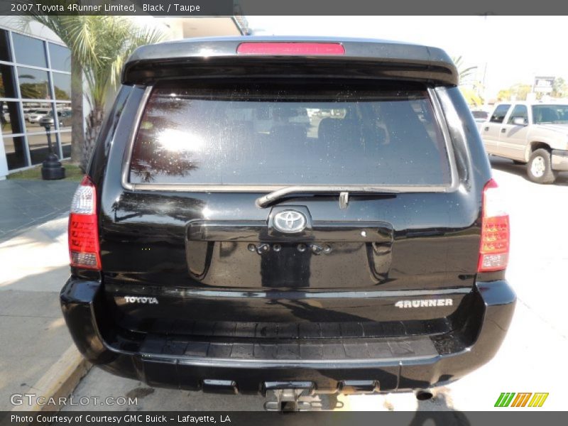 Black / Taupe 2007 Toyota 4Runner Limited