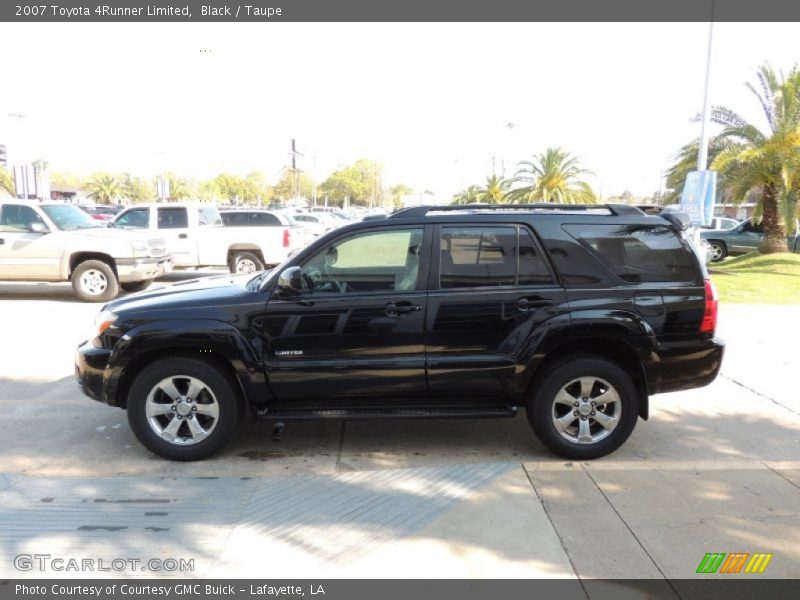 Black / Taupe 2007 Toyota 4Runner Limited