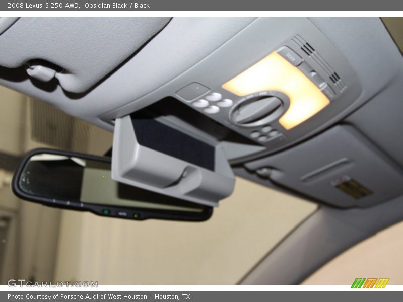Obsidian Black / Black 2008 Lexus IS 250 AWD
