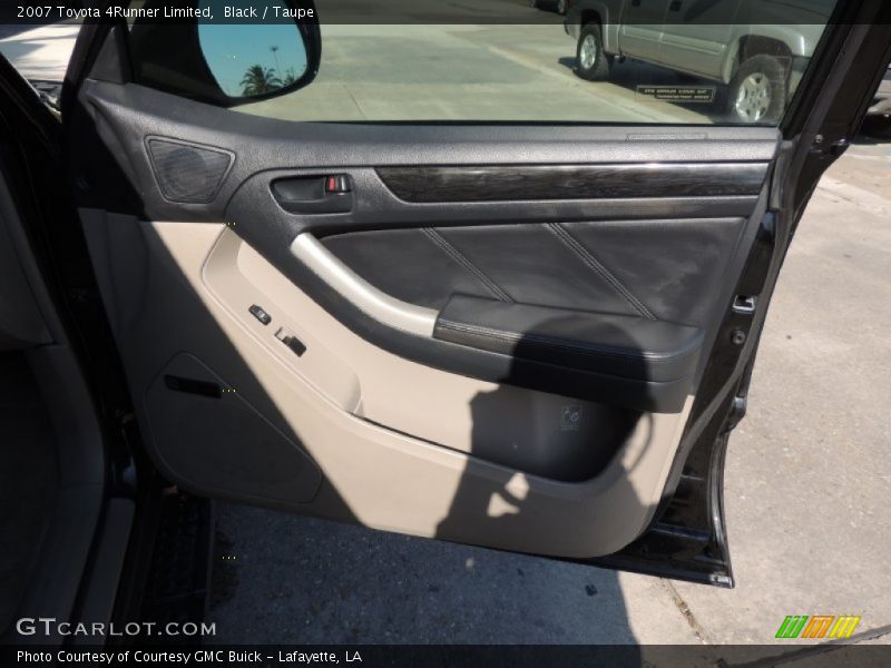 Black / Taupe 2007 Toyota 4Runner Limited