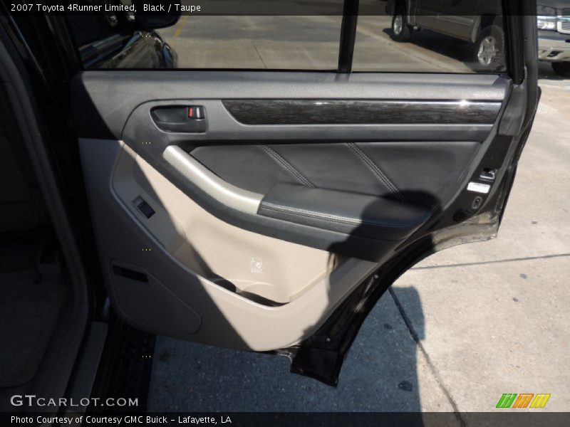 Black / Taupe 2007 Toyota 4Runner Limited