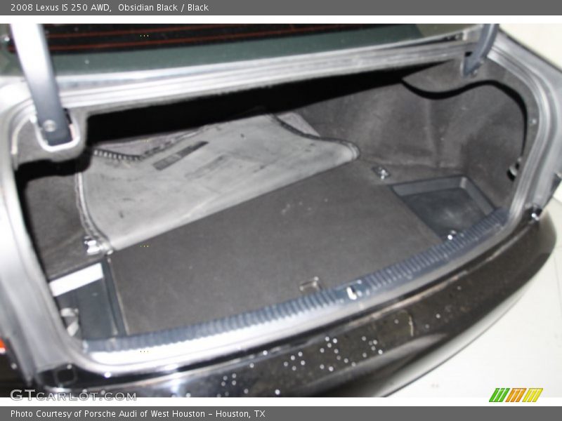 Obsidian Black / Black 2008 Lexus IS 250 AWD