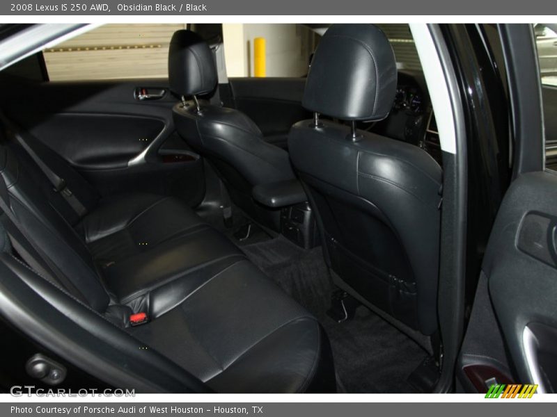Obsidian Black / Black 2008 Lexus IS 250 AWD
