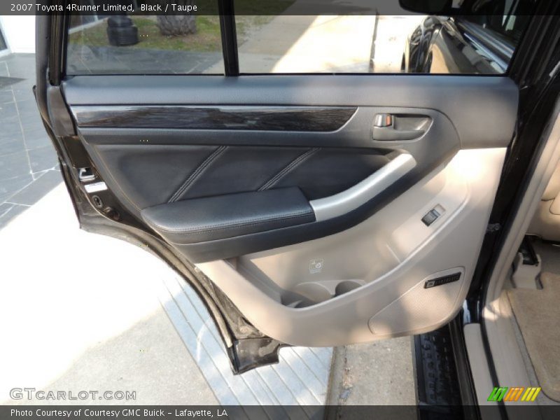 Black / Taupe 2007 Toyota 4Runner Limited