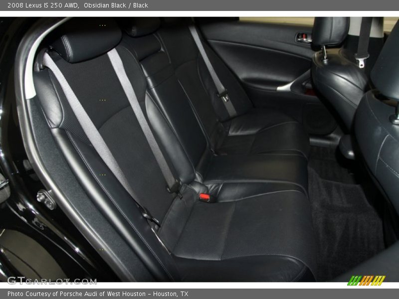 Obsidian Black / Black 2008 Lexus IS 250 AWD