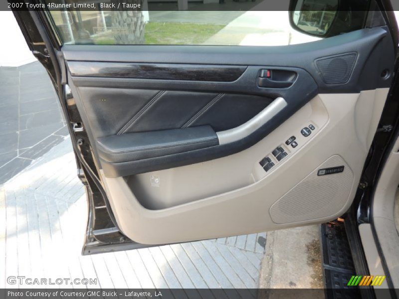 Black / Taupe 2007 Toyota 4Runner Limited