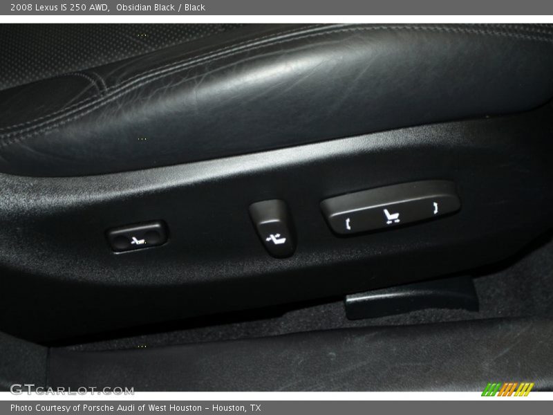 Obsidian Black / Black 2008 Lexus IS 250 AWD