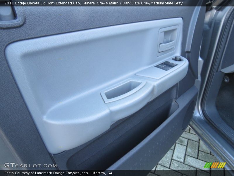Mineral Gray Metallic / Dark Slate Gray/Medium Slate Gray 2011 Dodge Dakota Big Horn Extended Cab