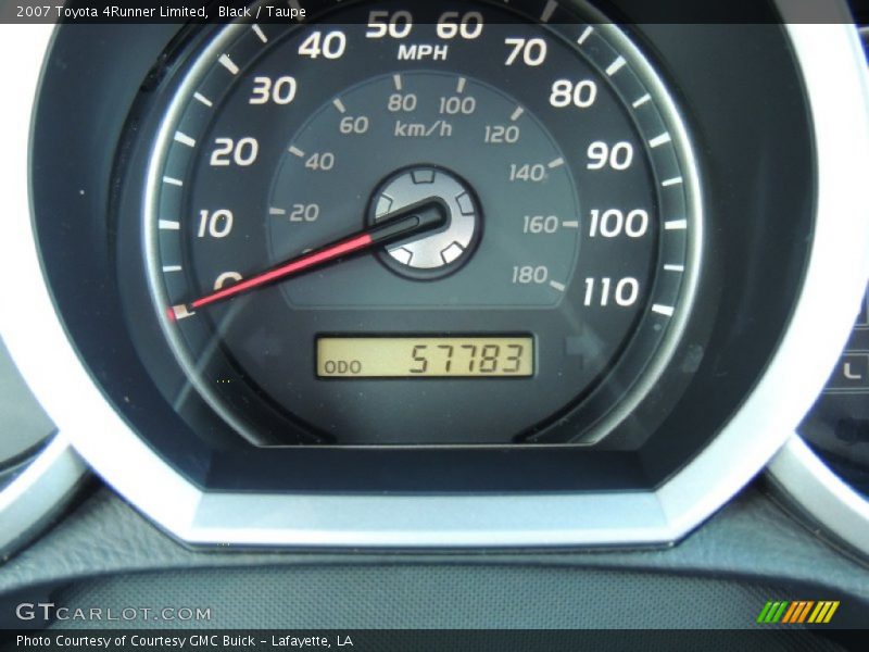 Black / Taupe 2007 Toyota 4Runner Limited