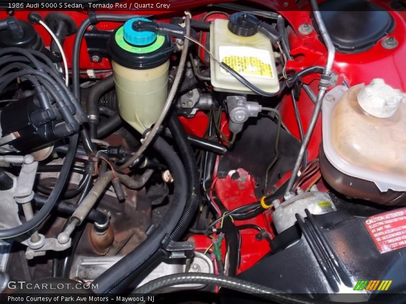  1986 5000 S Sedan Engine - 2.3 Liter SOHC 10-Valve 5 Cylinder