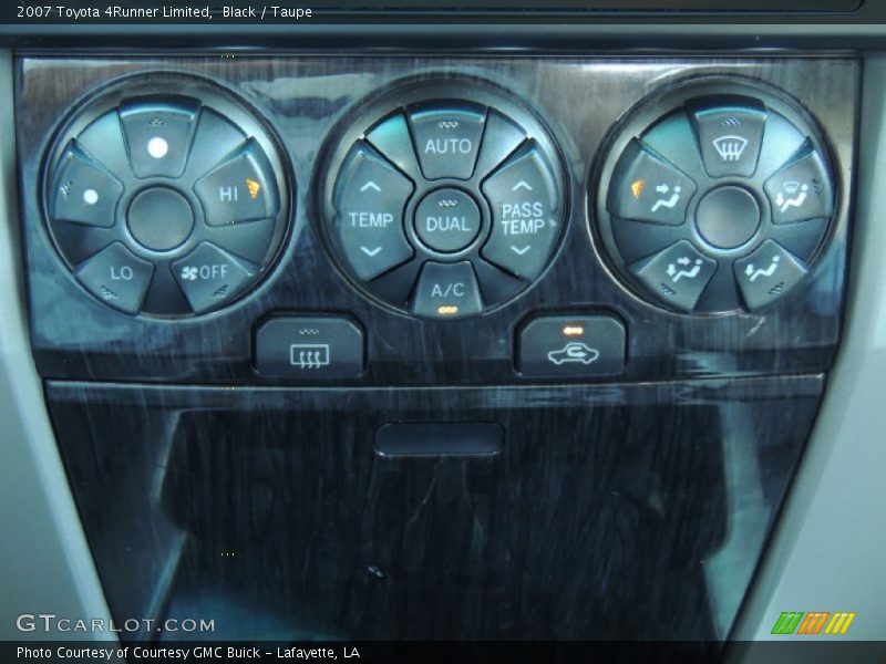 Black / Taupe 2007 Toyota 4Runner Limited