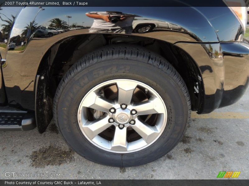 Black / Taupe 2007 Toyota 4Runner Limited