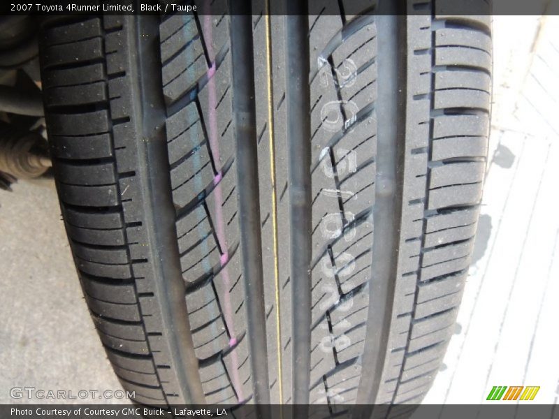 Black / Taupe 2007 Toyota 4Runner Limited