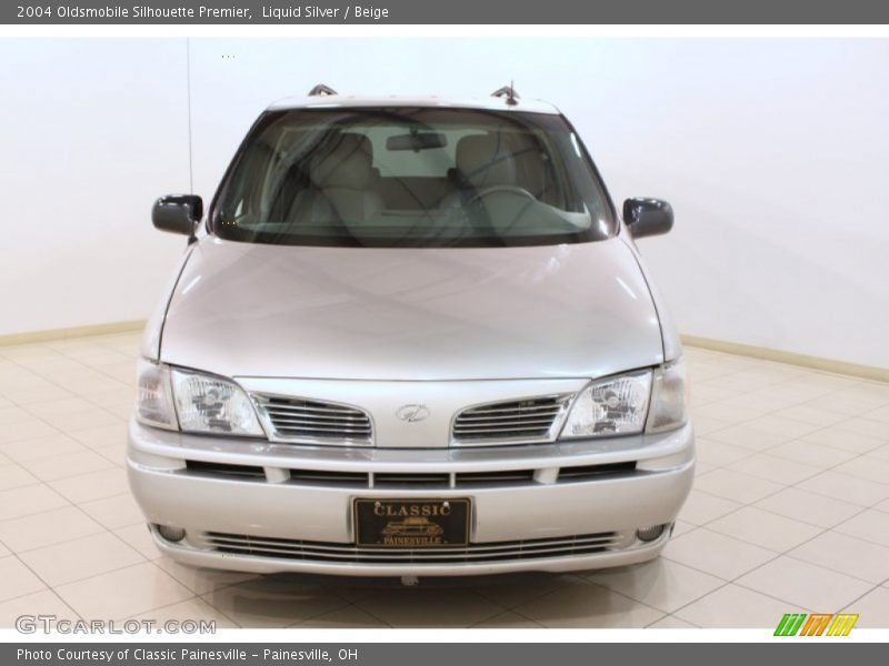 Liquid Silver / Beige 2004 Oldsmobile Silhouette Premier