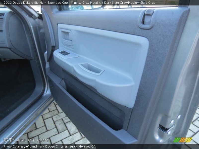 Mineral Gray Metallic / Dark Slate Gray/Medium Slate Gray 2011 Dodge Dakota Big Horn Extended Cab