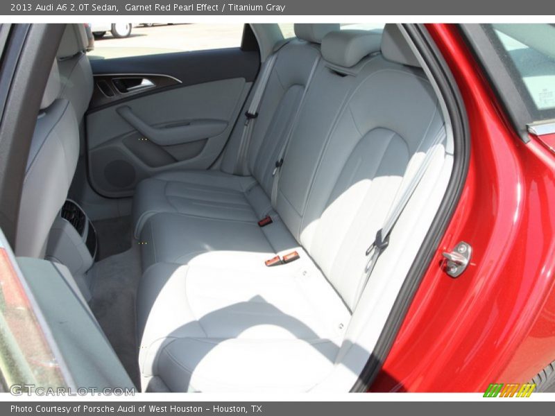 Garnet Red Pearl Effect / Titanium Gray 2013 Audi A6 2.0T Sedan