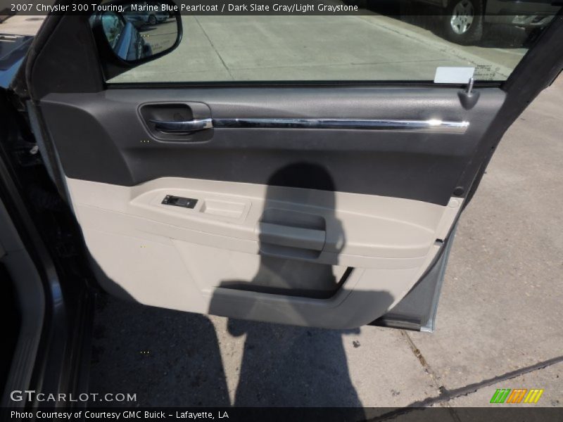 Marine Blue Pearlcoat / Dark Slate Gray/Light Graystone 2007 Chrysler 300 Touring