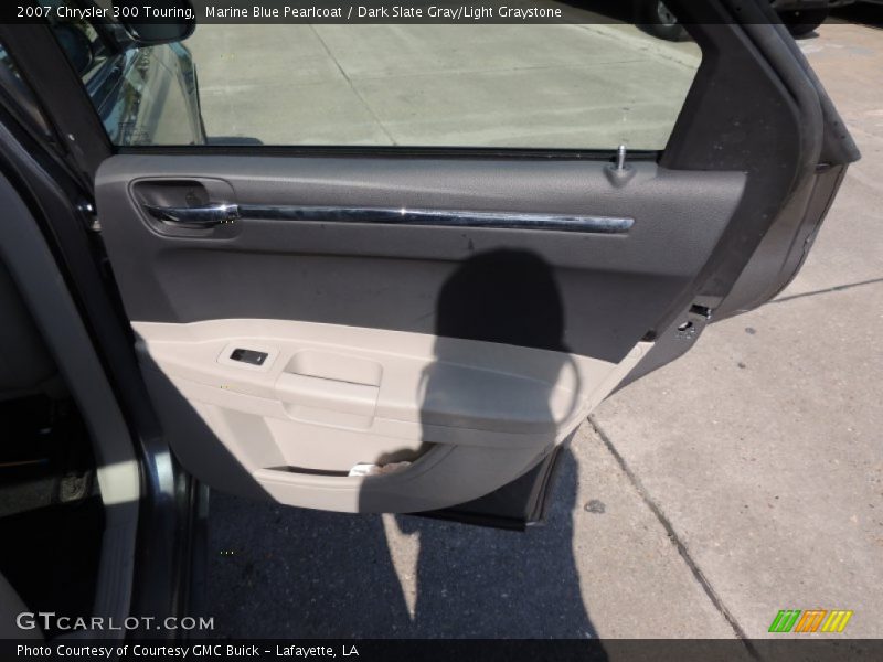 Marine Blue Pearlcoat / Dark Slate Gray/Light Graystone 2007 Chrysler 300 Touring