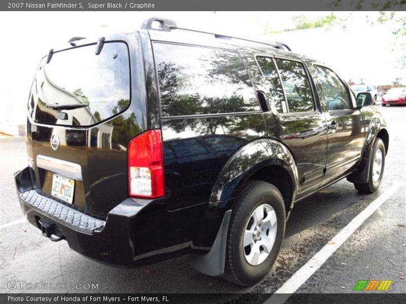 Super Black / Graphite 2007 Nissan Pathfinder S