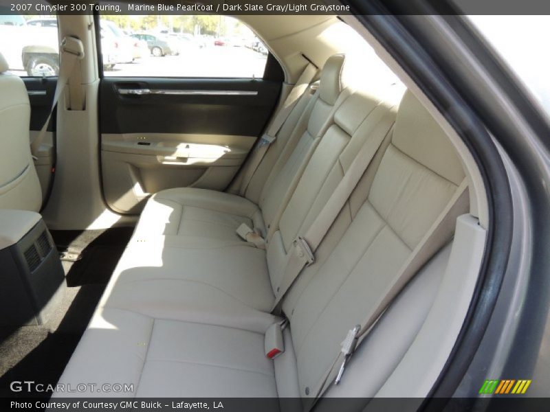 Marine Blue Pearlcoat / Dark Slate Gray/Light Graystone 2007 Chrysler 300 Touring