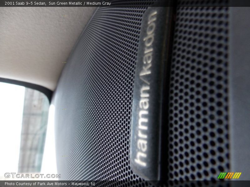 Sun Green Metallic / Medium Gray 2001 Saab 9-5 Sedan