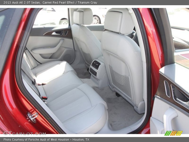 Garnet Red Pearl Effect / Titanium Gray 2013 Audi A6 2.0T Sedan