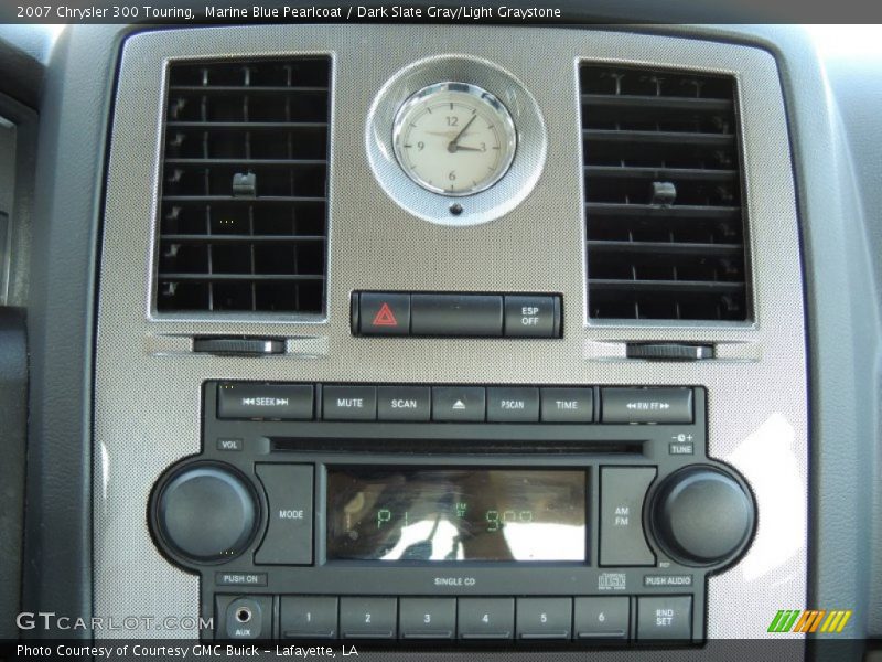 Marine Blue Pearlcoat / Dark Slate Gray/Light Graystone 2007 Chrysler 300 Touring