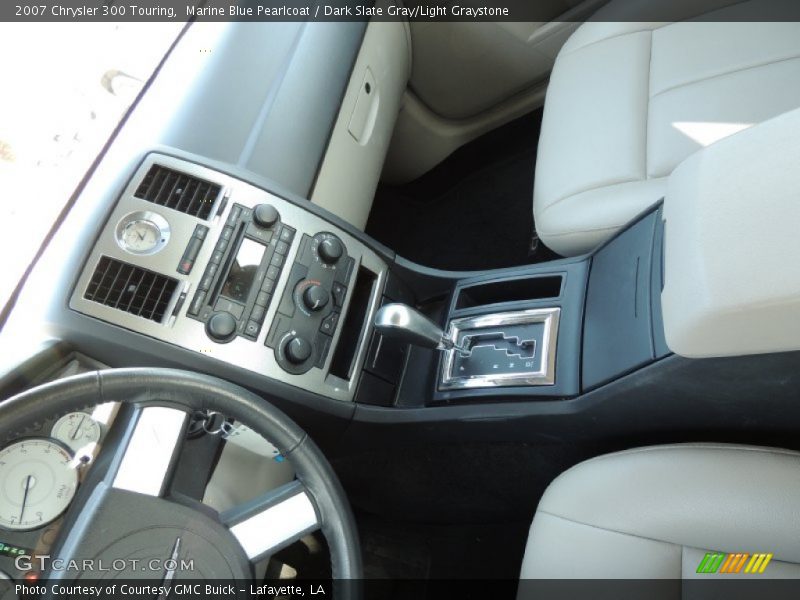 Marine Blue Pearlcoat / Dark Slate Gray/Light Graystone 2007 Chrysler 300 Touring