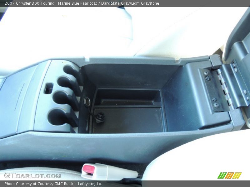 Marine Blue Pearlcoat / Dark Slate Gray/Light Graystone 2007 Chrysler 300 Touring
