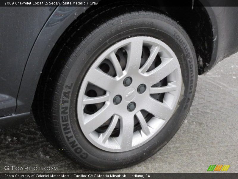 Slate Metallic / Gray 2009 Chevrolet Cobalt LS Sedan