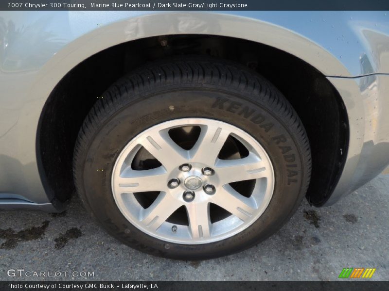 Marine Blue Pearlcoat / Dark Slate Gray/Light Graystone 2007 Chrysler 300 Touring