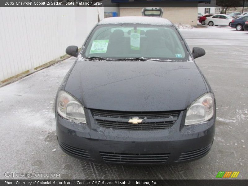 Slate Metallic / Gray 2009 Chevrolet Cobalt LS Sedan