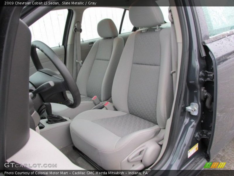 Slate Metallic / Gray 2009 Chevrolet Cobalt LS Sedan