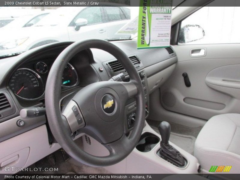 Slate Metallic / Gray 2009 Chevrolet Cobalt LS Sedan
