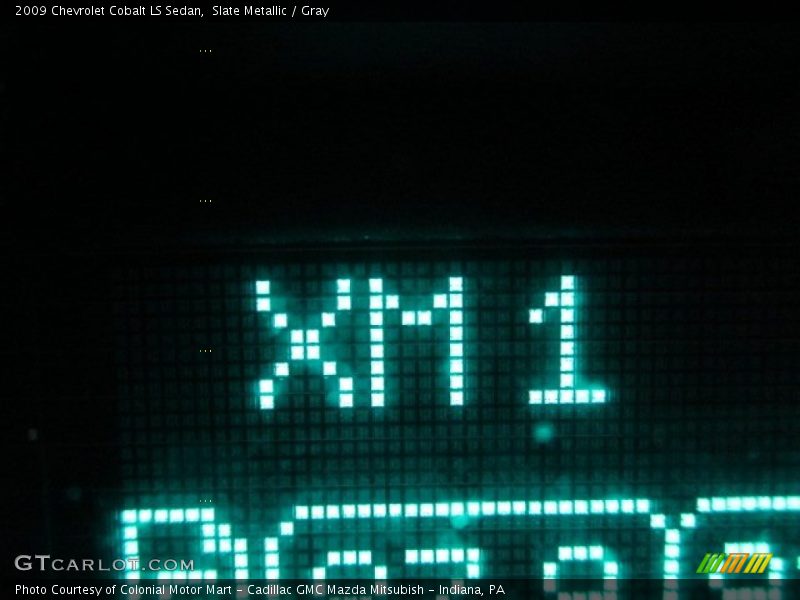 Slate Metallic / Gray 2009 Chevrolet Cobalt LS Sedan