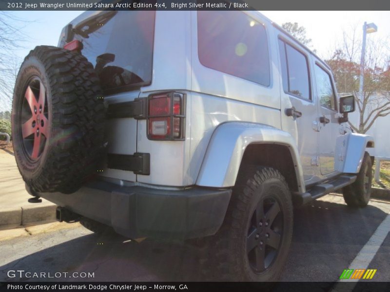 Bright Silver Metallic / Black 2012 Jeep Wrangler Unlimited Sahara Arctic Edition 4x4