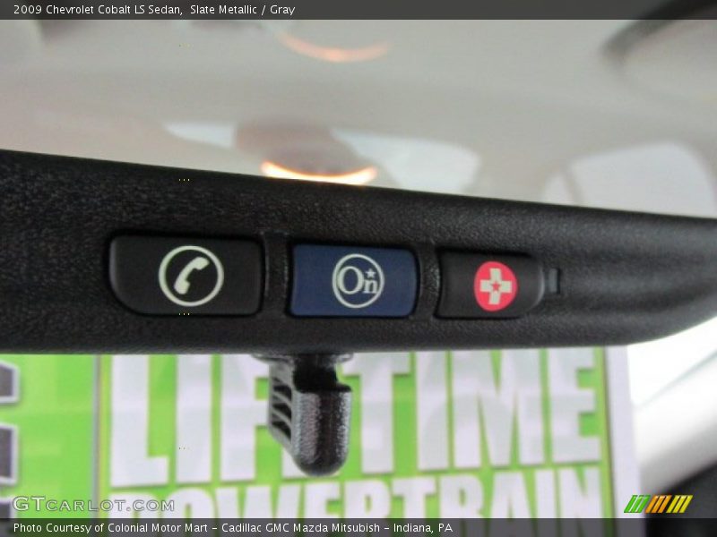 Slate Metallic / Gray 2009 Chevrolet Cobalt LS Sedan