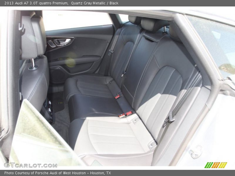 Quartz Gray Metallic / Black 2013 Audi A7 3.0T quattro Premium