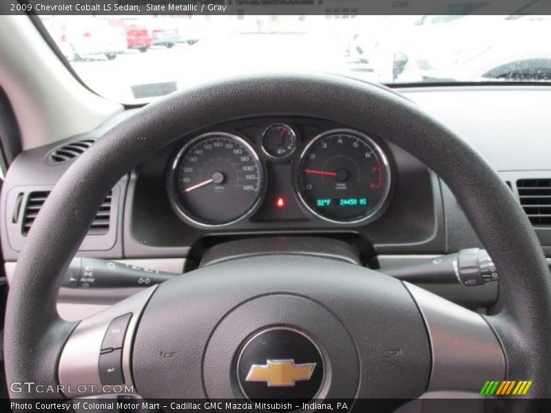 Slate Metallic / Gray 2009 Chevrolet Cobalt LS Sedan