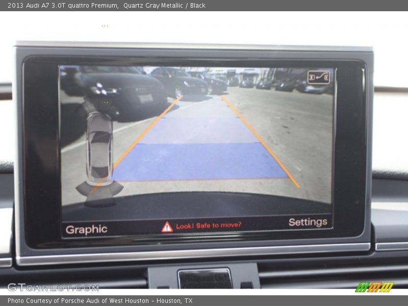 Quartz Gray Metallic / Black 2013 Audi A7 3.0T quattro Premium